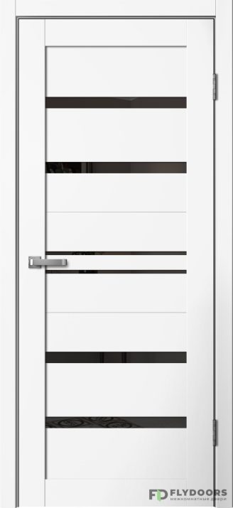 B01 Эмалит белый Чёрное стекло