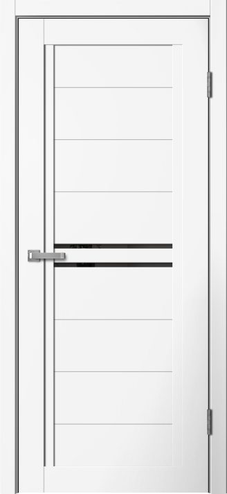 B06 Эмалит белый Чёрное стекло