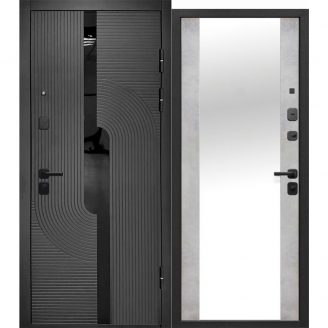 10 см 2 МДФ Букле Графит Зеркало