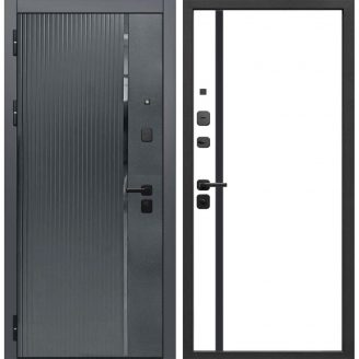 10 см 2 МДФ Карбон Букле графит Эмалит Белый