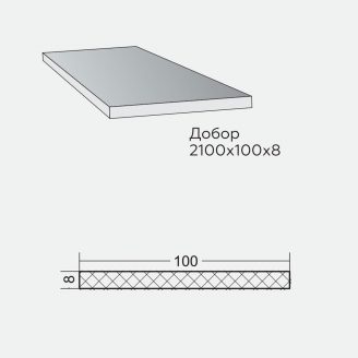 Добор 100 мм VFD
