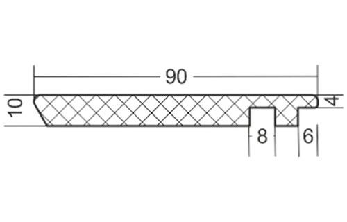Наличник компланарный Эмаль VFD