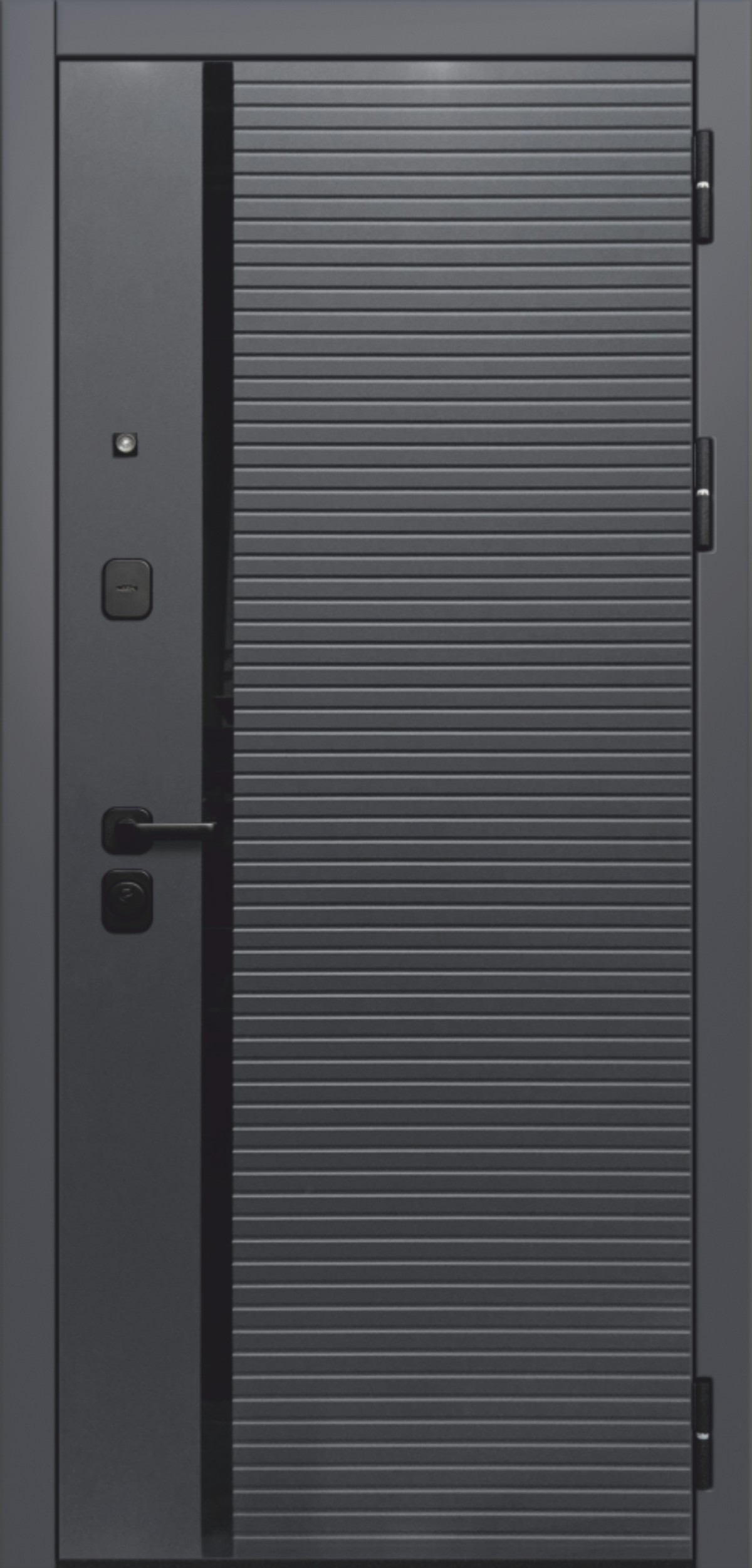 10 см 2 МДФ Букле Графит Эмалит Белый