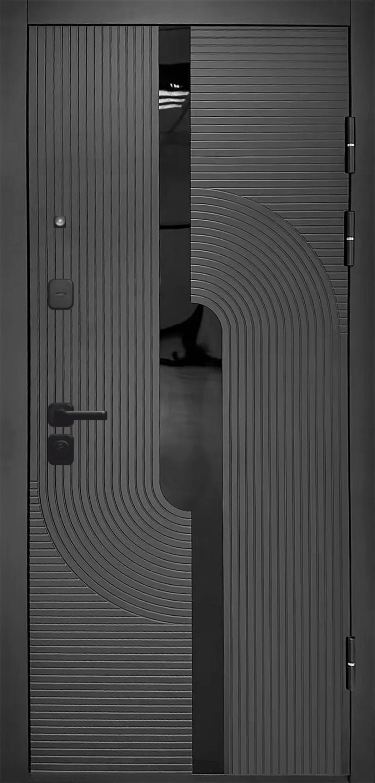 10 см 2 МДФ Букле Графит Зеркало