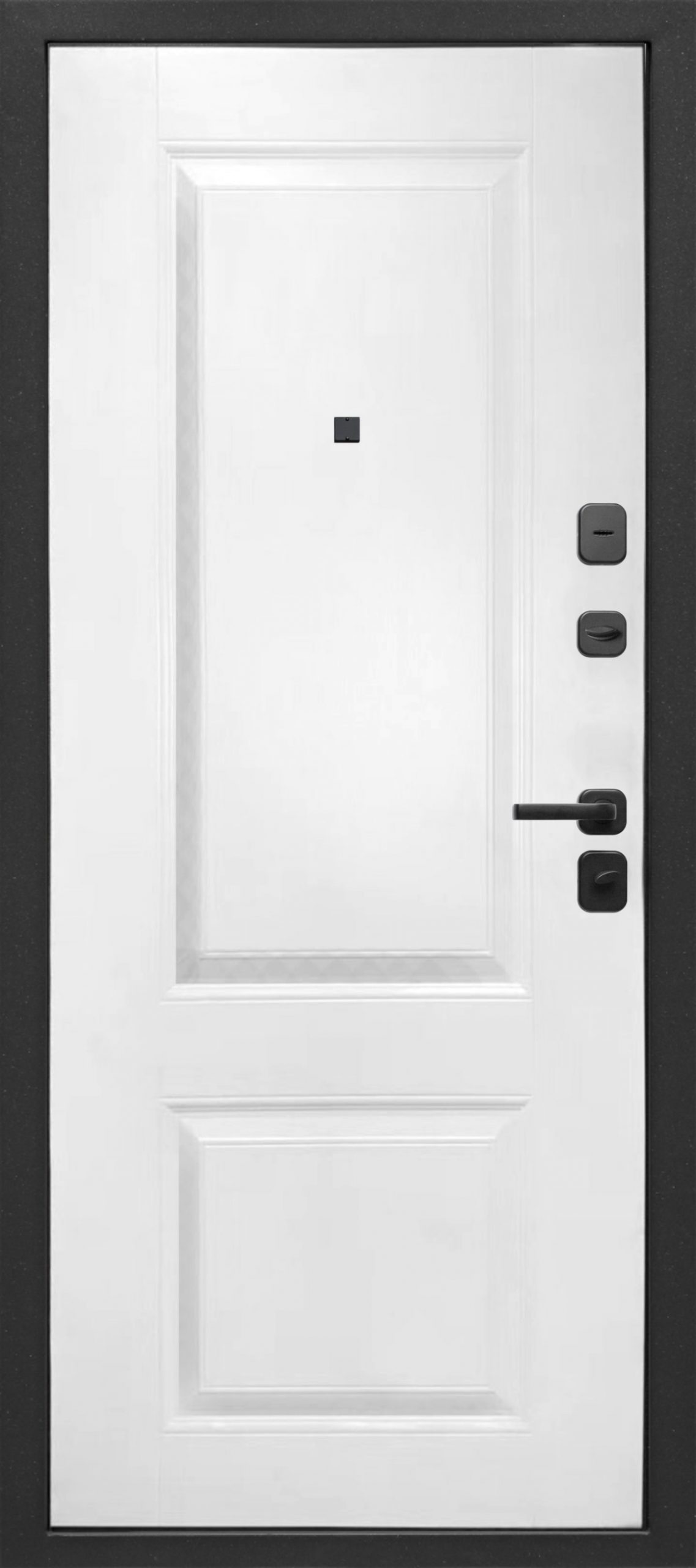 9 см Муар Черный 2 Квадрата Белый Клен