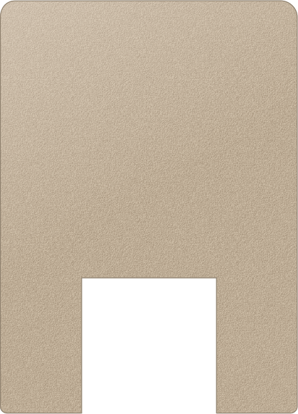 Рейка декоративная Р1 ПВХ