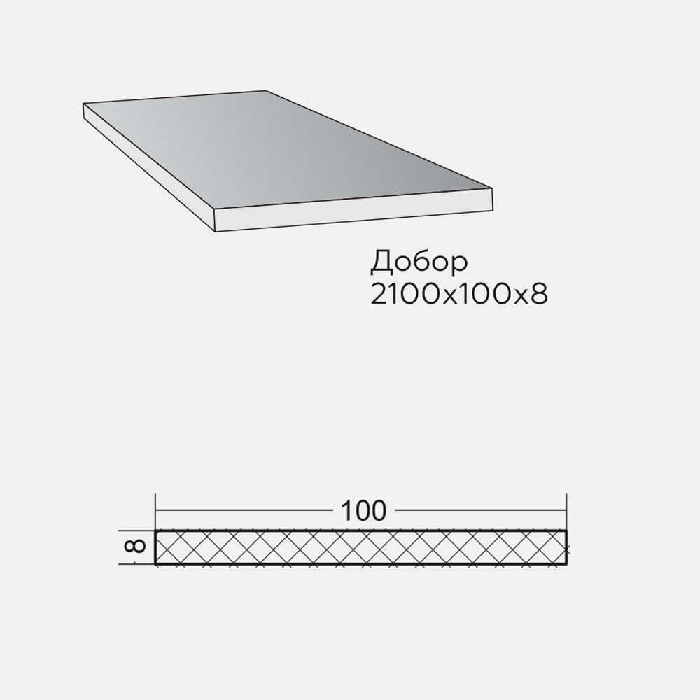 Добор 100 мм VFD